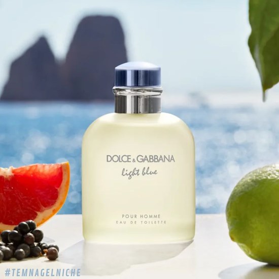 Perfume Light Blue Pour Homme - Dolce & Gabbana - Masculino - Eau de Toilette - 200ml