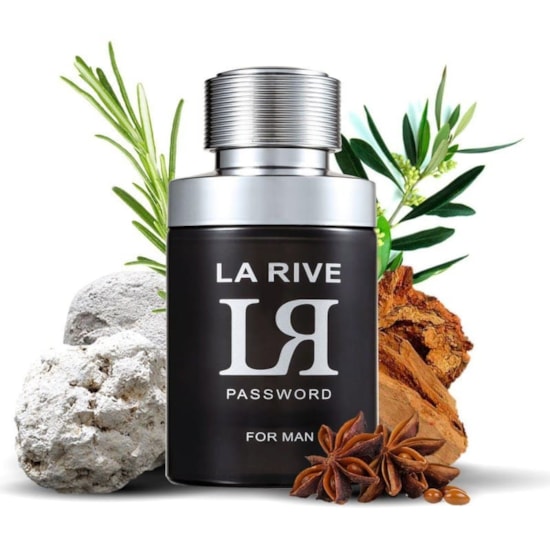 Perfume LR Password - La Rive - Masculino - Eau de Toilette - 75ml Perfume LR Password - La Rive - Masculino - Eau de Toilette - 75ml