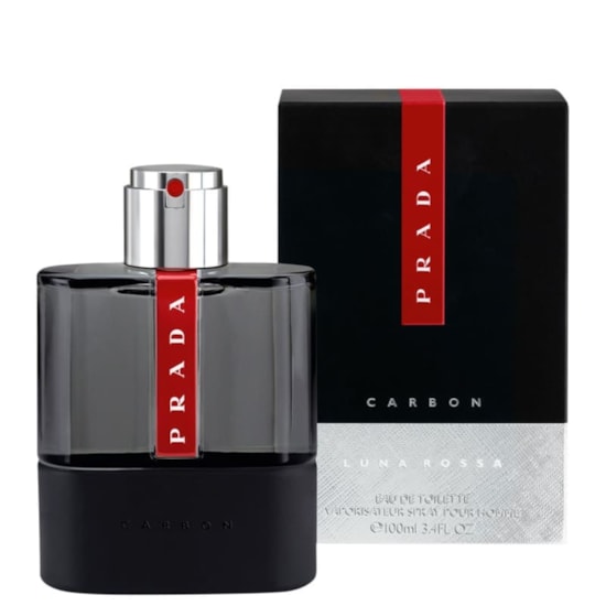 Perfume Luna Rossa Carbon - Prada - Masculino - Eau de Toilette - 100ml Perfume Luna Rossa Carbon - Prada - Masculino - Eau de Toilette - 100ml