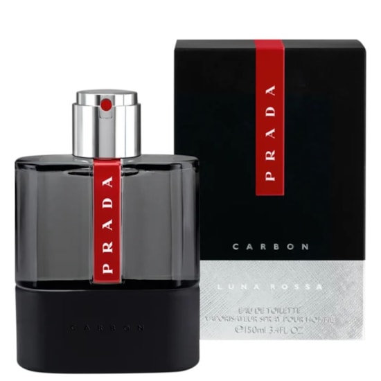 Perfume Luna Rossa Carbon - Prada - Masculino - Eau de Toilette - 150ml Perfume Luna Rossa Carbon - Prada - Masculino - Eau de Toilette - 150ml