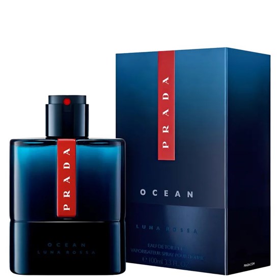 Perfume Luna Rossa Ocean - Prada - Masculino - Eau de Toilette - 100ml