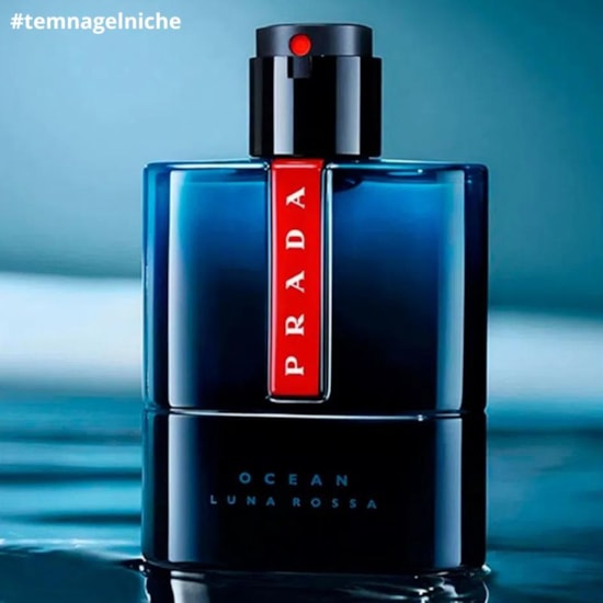 Perfume Luna Rossa Ocean - Prada - Masculino - Eau de Toilette - 100ml Perfume Luna Rossa Ocean - Prada - Masculino - Eau de Toilette - 100ml