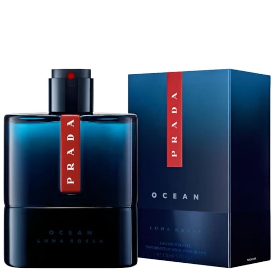 Perfume Luna Rossa Ocean - Prada - Masculino - Eau de Toilette - 150ml Perfume Luna Rossa Ocean - Prada - Masculino - Eau de Toilette - 150ml