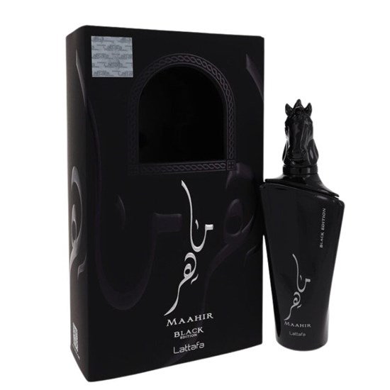 Perfume Maahir Black Edition - Lattafa - Unissex - Eau de Parfum - 100ml