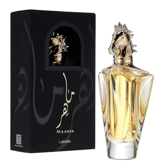 Perfume Maahir - Lattafa - Unissex - Eau de Parfum - 100ml Perfume Maahir - Lattafa - Unissex - Eau de Parfum - 100ml
