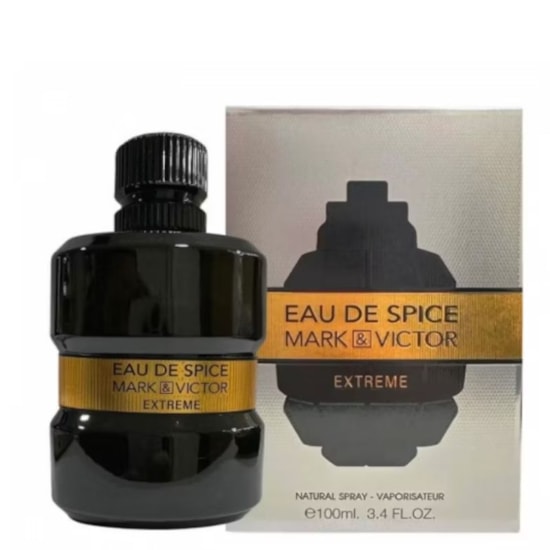 Perfume Mark & Victor Eau De Spice Extreme - Fragrance World - Masculino - Eau de Parfum - 100ml Perfume Mark & Victor Eau De Spice Extreme - Fragrance World - Masculino - Eau de Parfum - 100ml