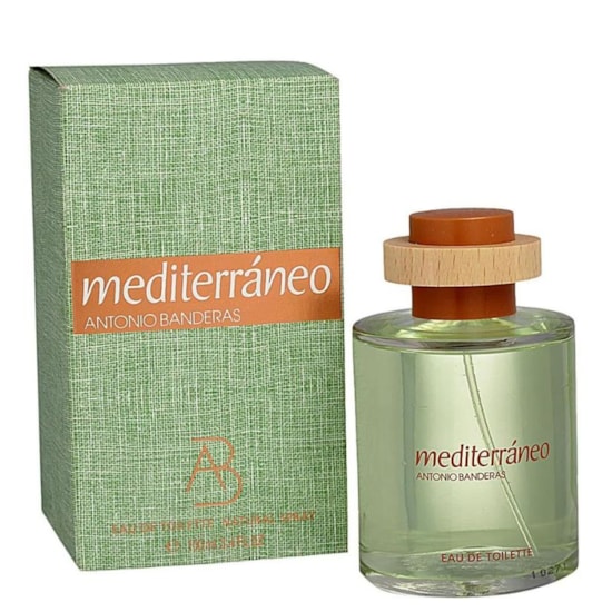 Perfume Mediterráneo - Antonio Banderas - Masculino - Eau de Toilette - 100ml Perfume Mediterráneo - Antonio Banderas - Masculino - Eau de Toilette - 100ml