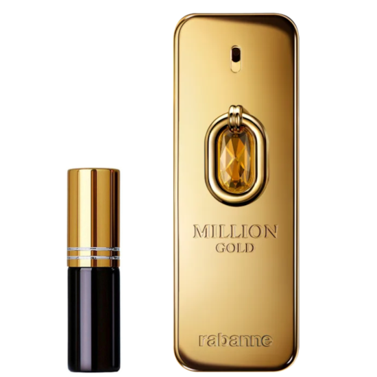 Perfume Million Gold Elixir Pocket - Rabanne - Eau de Parfum Intense - 5ml Perfume Million Gold Elixir Pocket - Rabanne - Eau de Parfum Intense - 5ml