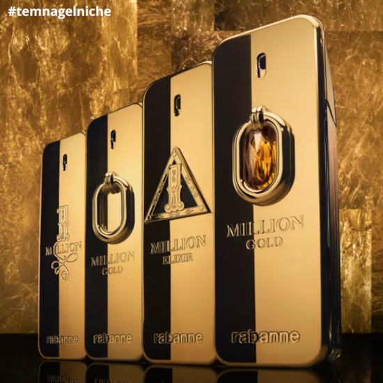 Perfume Million Gold Elixir - Rabanne - Masculino - Eau de Parfum Intense - 100ml