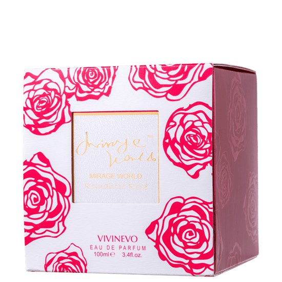 Perfume Mirage World Romantic Rose - Vivinevo - Feminino - Eau de Parfum - 100ml