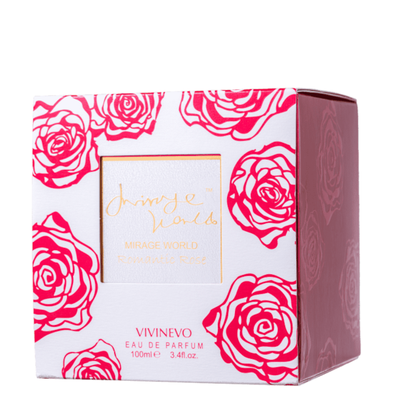 Perfume Mirage World Romantic Rose - Vivinevo - Feminino - Eau de Parfum - 100ml Perfume Mirage World Romantic Rose - Vivinevo - Feminino - Eau de Parfum - 100ml