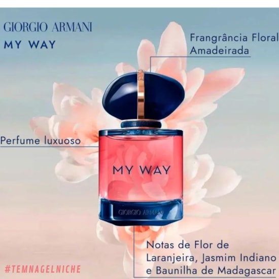 Perfume My Way Intense - Giorgio Armani - Feminino - Eau de Parfum - 50ml Perfume My Way Intense - Giorgio Armani - Feminino - Eau de Parfum - 50ml
