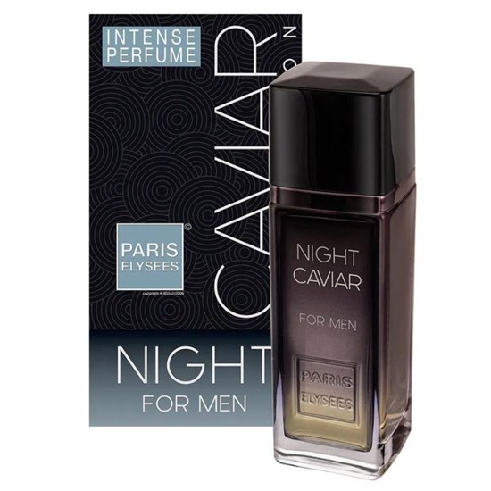 Perfume Night Caviar - Paris Elysees - Masculino - Eau de Toilette - 100ml