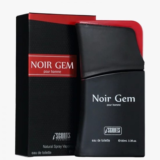 Perfume Noir Gem - I-Scents - Masculino - Eau de Toilette - 100ml