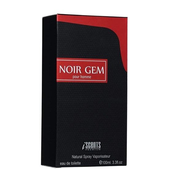 Perfume Noir Gem - I-Scents - Masculino - Eau de Toilette - 100ml