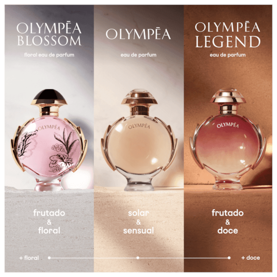 Perfume Olympéa Legend - Paco Rabanne - Feminino - Eau de Parfum - 80ml Perfume Olympéa Legend - Paco Rabanne - Feminino - Eau de Parfum - 80ml