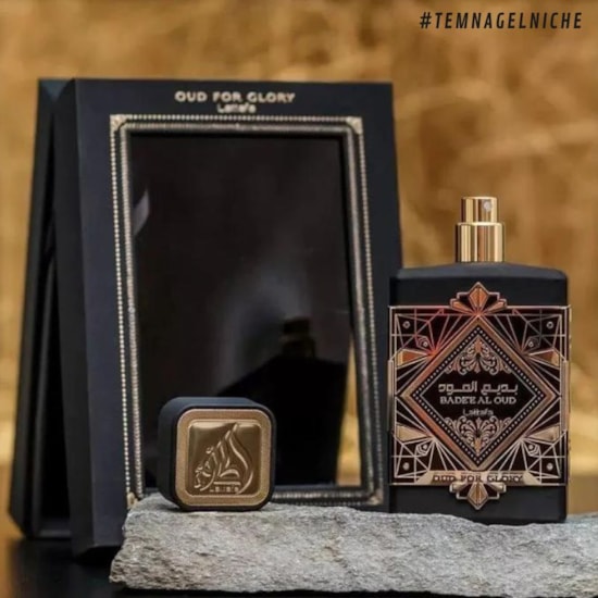 Perfume Oud for Glory Pocket - Lattafa - Unissex - Eau de Parfum - 10ml Perfume Oud for Glory Pocket - Lattafa - Unissex - Eau de Parfum - 10ml