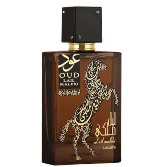 Perfume Oud Lail Maleki - Lattafa - Unissex - Eau de Parfum - 100ml Perfume Oud Lail Maleki - Lattafa - Unissex - Eau de Parfum - 100ml