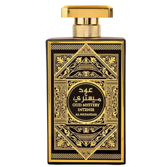 Perfume Oud Mystery Intense - Al Wataniah - Masculino - Eau de Parfum - 100ml Perfume Oud Mystery Intense - Al Wataniah - Masculino - Eau de Parfum - 100ml