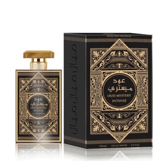 Perfume Oud Mystery Intense - Al Wataniah - Masculino - Eau de Parfum - 100ml Perfume Oud Mystery Intense - Al Wataniah - Masculino - Eau de Parfum - 100ml