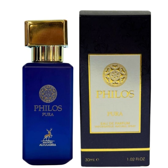 Perfume Philos Pura - Alhambra - Unissex - Eau de Parfum - 30ml