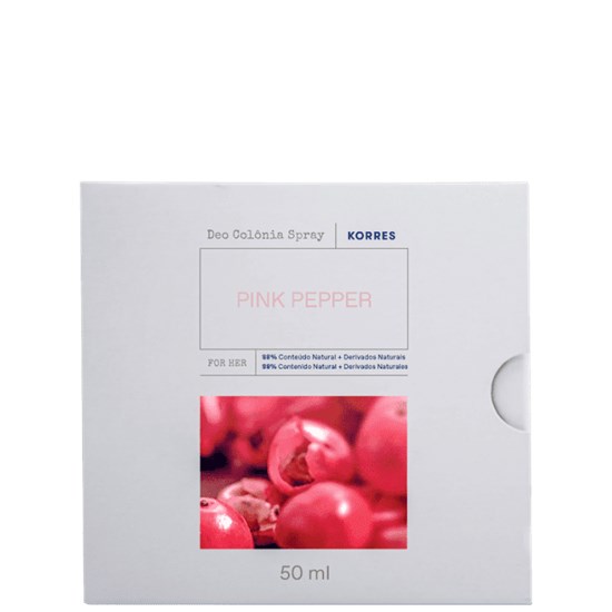 Perfume Pink Pepper - Korres - Feminino - Deo Colônia - 50ml