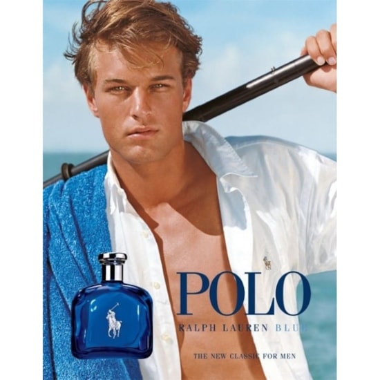 Perfume Polo Blue - Ralph Lauren - Masculino - Eau de Toilette - 125ml