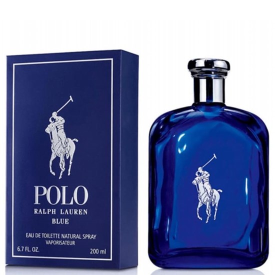 Perfume Polo Blue - Ralph Lauren - Masculino - Eau de Toilette - 200ml