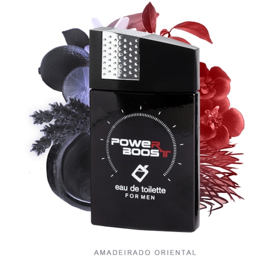 Perfume Power Boost - Omerta - Masculino - Eau de Toilette - 100ml Perfume Power Boost - Omerta - Masculino - Eau de Toilette - 100ml