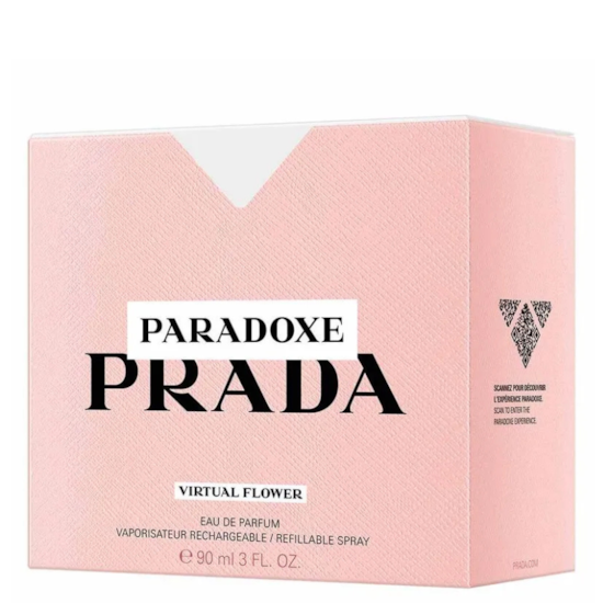 Perfume Prada Paradoxe Virtual Flower - Prada - Feminino - Eau de Parfum - 90ml Perfume Prada Paradoxe Virtual Flower - Prada - Feminino - Eau de Parfum - 90ml