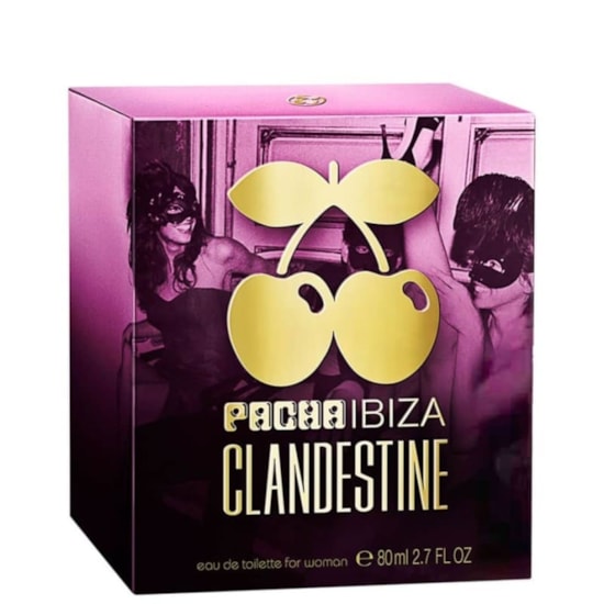 Perfume Queen Clandestine - Pacha Ibiza - Feminino - Eau de Toilette - 80ml Perfume Queen Clandestine - Pacha Ibiza - Feminino - Eau de Toilette - 80ml