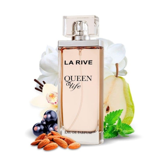Perfume Queen Of Life - La Rive - Feminino - Eau de Parfum - 75ml Perfume Queen Of Life - La Rive - Feminino - Eau de Parfum - 75ml