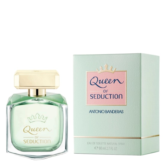 Perfume Queen of Seduction - Antonio Banderas - Feminino - Eau de Toilette - 80ml Perfume Queen of Seduction - Antonio Banderas - Feminino - Eau de Toilette - 80ml