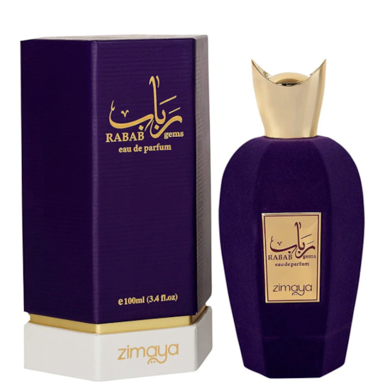 Perfume Rabab Gems - Zimaya - Unissex - Eau de Parfum - 100ml Perfume Rabab Gems - Zimaya - Unissex - Eau de Parfum - 100ml