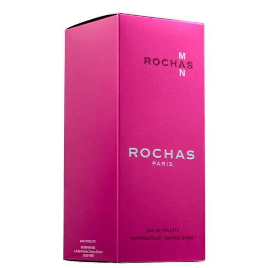 Perfume Rochas Man - Rochas - Masculino - Eau de Toilette - 100ml Perfume Rochas Man - Rochas - Masculino - Eau de Toilette - 100ml