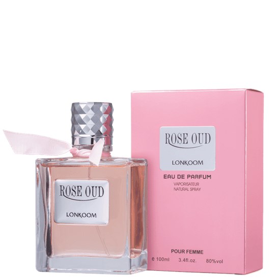 Perfume Rose Oud - Lonkoom - Feminino - Eau de Parfum - 100ml