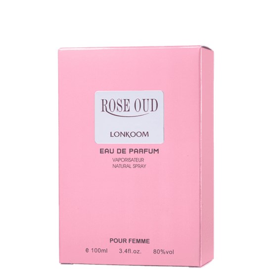 Perfume Rose Oud - Lonkoom - Feminino - Eau de Parfum - 100ml