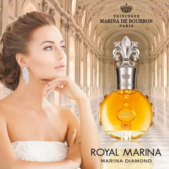 Perfume Royal Diamond - Marina de Bourbon - Feminino - Eau de Parfum - 50ml