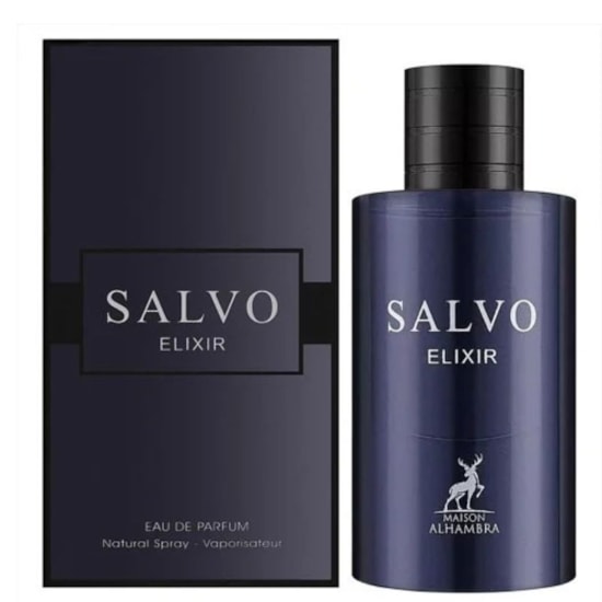 Perfume Salvo Elixir - Alhambra - Masculino - Eau de Parfum - 60ml