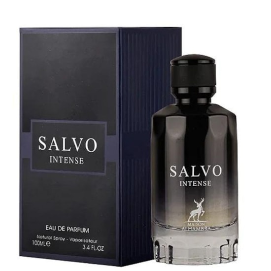 Perfume Salvo Intense - Alhambra - Masculino - Eau de Parfum - 100ml Perfume Salvo Intense - Alhambra - Masculino - Eau de Parfum - 100ml