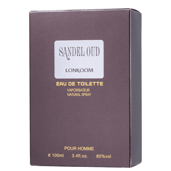 Perfume Sandel Oud - Lonkoom - Masculino - Eau de Toilette - 100ml Perfume Sandel Oud - Lonkoom - Masculino - Eau de Toilette - 100ml