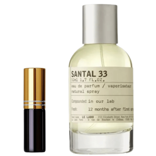 Perfume Santal 33 Pocket - Le Labo - Unissex - Eau de Parfum - 5ml Perfume Santal 33 Pocket - Le Labo - Unissex - Eau de Parfum - 5ml