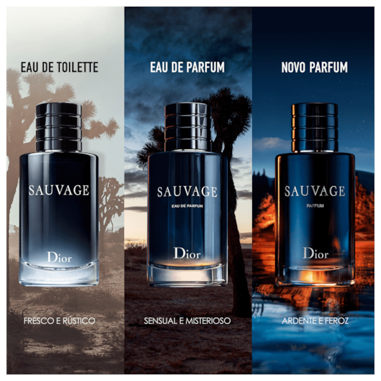 Perfume Sauvage - Dior - Masculino - Eau de Parfum - 100ml Perfume Sauvage - Dior - Masculino - Eau de Parfum - 100ml