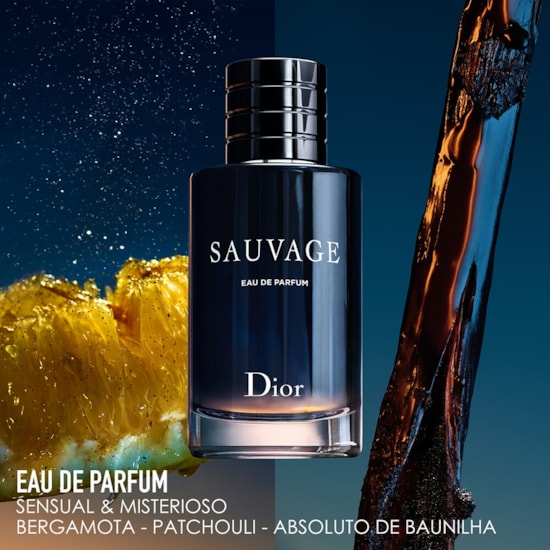Perfume Sauvage - Dior - Masculino - Eau de Parfum - 100ml Perfume Sauvage - Dior - Masculino - Eau de Parfum - 100ml