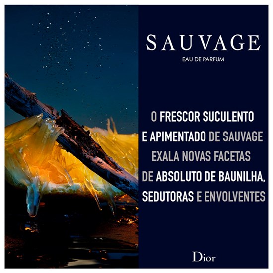 Perfume Sauvage - Dior - Masculino - Eau de Parfum - 60ml