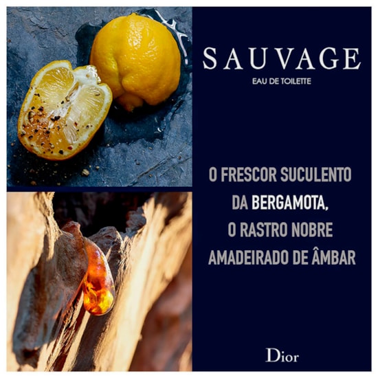 Perfume Sauvage - Dior - Masculino - Eau de Toilette - 100ml Perfume Sauvage - Dior - Masculino - Eau de Toilette - 100ml