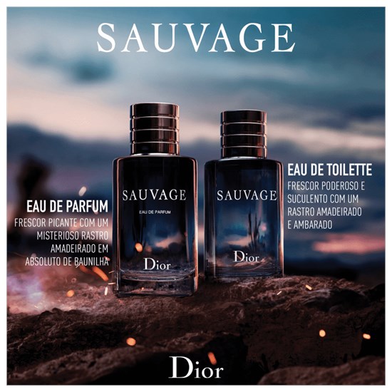 Perfume Sauvage - Dior - Eau de Toilette - 200ml - G'eL Niche