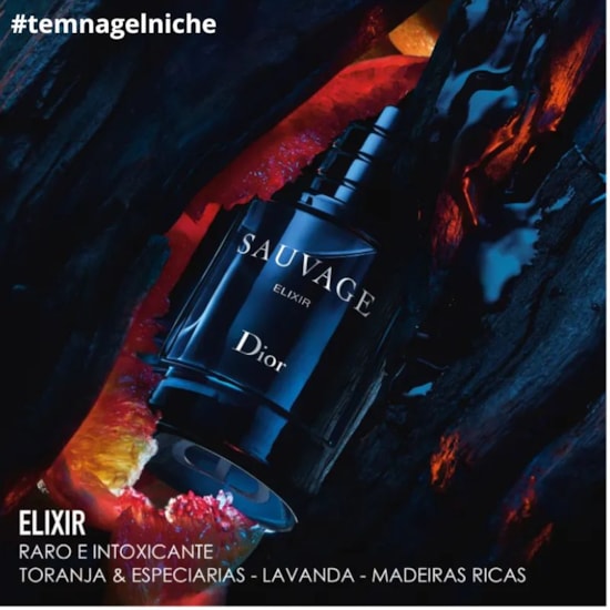 Perfume Sauvage - Dior - Masculino - Elixir - 100ml Perfume Sauvage - Dior - Masculino - Elixir - 100ml
