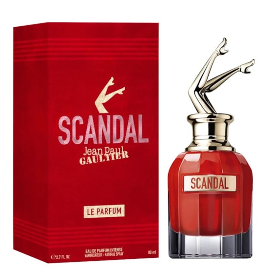 Perfume Scandal Le Parfum - Jean Paul Gaultier - Feminino - Eau de Parfum Intense - 80ml Perfume Scandal Le Parfum - Jean Paul Gaultier - Feminino - Eau de Parfum Intense - 80ml