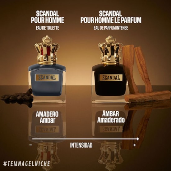 Perfume Scandal Pour Homme Le Parfum Pocket - Jean Paul Gaultier - Masculino - Eau de Parfum Intense - 5ml Perfume Scandal Pour Homme Le Parfum Pocket - Jean Paul Gaultier - Masculino - Eau de Parfum Intense - 5ml